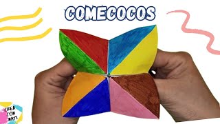 Cómo hacer un COMECOCOS de papel [upl. by Arakat]