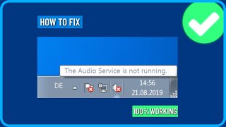 How to Fix The Audio Service is Not Running in Windows 111087 [upl. by Einnok]