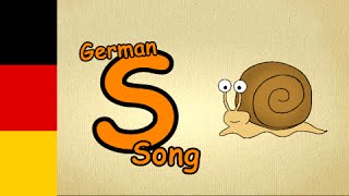 german songs for beginners with lyrics  letter SSong  german songs for children with subtitles [upl. by Indnahc]