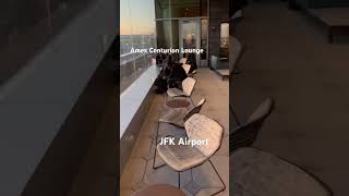 Amex Centurion Lounge at JFK Airport [upl. by Levesque]