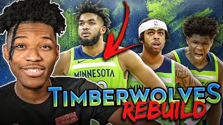 REBUILDING THE MINNESOTA TIMBERWOLVES IN NBA 2K22 [upl. by Gae]