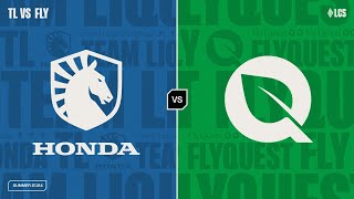 TL v FLY  Week 11 Day 2  LCS Summer Split  Liquid Honda vs FlyQuest  Game 3 2024 [upl. by Yejus380]