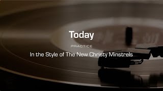 Practice Track Today While The Blossoms The New Christy Minstrels [upl. by Yelha]