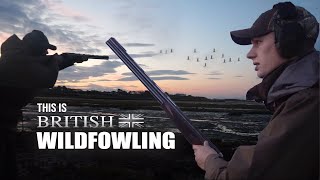 WILD GEESE SHOOTING on the British Coast [upl. by Renaldo]