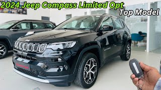 New Jeep Compass Limited Opt Full Detailed Review 😍 Price amp Specifications🔥Jeep Compass 2024 [upl. by Stolzer]