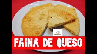 Fainá de QUESO SIN TACC En sartén y en un ratito [upl. by Arielle]