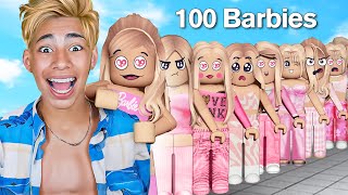 I DATED 50 BARBIES in 24 Hours [upl. by Noirred730]