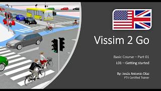 Vissim Tutorial  0101 Getting Started  English [upl. by Liagabba886]