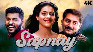 SAPNAY 1997 Full Movie 4K  90s Bollywood Prabhudeva Kajol Arvind Swamy AR Rahman Minsara Kanavu [upl. by Sparhawk]