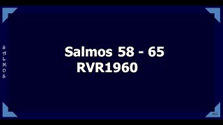 La Biblia hablada Salmos 58  65 [upl. by Brainard228]