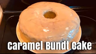 CARAMEL BUNDT CAKE  MAKE IT [upl. by Asirral]