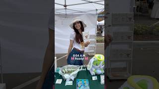 Farmers market vlog 5👩‍🌾 farmersmarket recap vlog smallbusiness entrepreneur keto [upl. by Adlesirg]