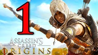 Zagrajmy w Assassins Creed Origins PS4 Pro odc 1  Niezwykła historia Bayeka z Siwy [upl. by Ariada]