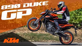 Ktm 890 Duke GP 2022  Prueba a fondo [upl. by Anirbaz]