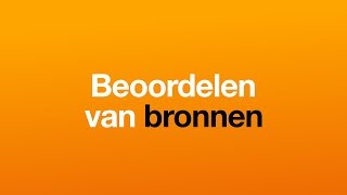 Beoordelen van bronnen  Hanze Library Minilecture [upl. by Irbmac684]