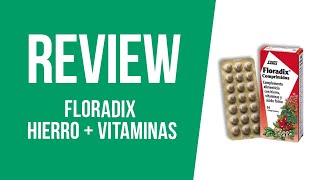 REVIEW Floradix hierro vitaminas y ácido fólico en un mismo complemento  DosFarma [upl. by O'Mahony]