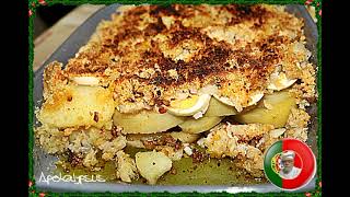 Bacalhau com Broa de Milho [upl. by Adnicul]