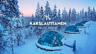 OFFICIAL  Kakslauttanen Arctic Resort in wintertime [upl. by Figone]