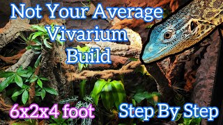 How To Build a Vivarium Bioactive DIY Tree Monitor vivarium reptiles bioactive [upl. by Lizzy]