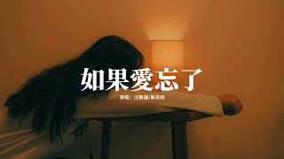 汪蘇瀧單依純  如果愛忘了『如果愛忘了 淚不想落下，那些幸福啊 讓她替我到達。』【動態歌詞MV】 [upl. by Cornell]