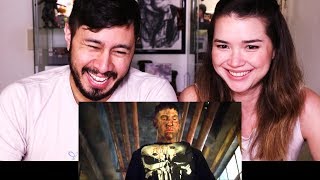 MARVELS THE PUNISHER  NETFLIX  Trailer Reaction [upl. by Ecital]