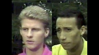 Saïd Aouita 1500m vs Steve Cram mile  1987 Bislett Games [upl. by Stacie]