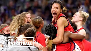 Arizona upsets UConn in the 2021 Womens Final Four HIGHLIGHTS  ESPN College Basketball [upl. by Aryad]