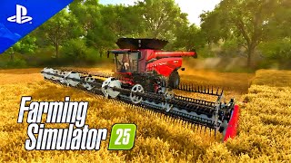 Farming Simulator 25 Gameplay Trailer  New Update  PS5 Games [upl. by Senskell]