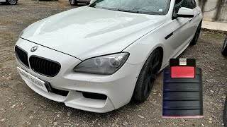 2013 BMW 640d F06 F12 F13 Gran Coupe OBD Port Location [upl. by Mcripley]