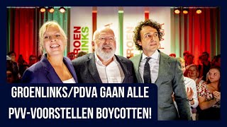 GLPVDA gaan ALLE PVVvoorstellen in de 2e kamer boycotten Van der Plas noemt het ondemocratisch [upl. by Rubma]