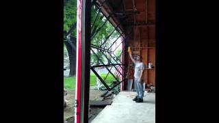 Horizontal bifold door test [upl. by Benito]