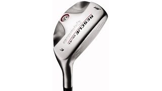 TaylorMade Rescue Dual Hybrid Golf Club Test and Review [upl. by Kenison]