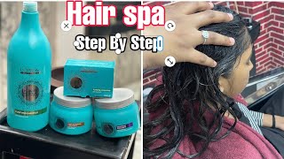 How to L’Oréal Hair Spa Step by step tutorialGhar baithe hair spa sikho Hair spa treatment [upl. by Herculie419]