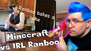 Ranboo Bakes A Cake REACTION Baking Speedrunner watches Ranboos 1 Mil Sub Special [upl. by Licastro]