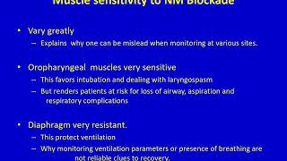 Monitoring Neuromuscular Function 2018 [upl. by Enail40]