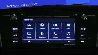 HowTo Guide Overview and Settings 7inch Infotainment System with Navigation [upl. by Weil]