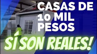 ANÁLISIS  CASAS PREFABRICADAS CHINAS de 10 mil pesos sí son reales experiencia de compra [upl. by Soma373]