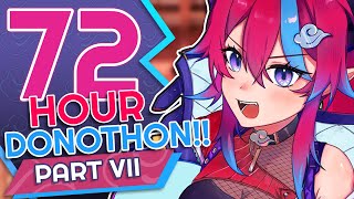 【72HOUR DONOTHON】ITS THE FINAL STRETCH ❤️ PART SEVEN [upl. by Xuagram]