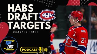 Who Will the Montreal Canadiens Target With Their Top Pick at the Draft   A Look Into the Targets [upl. by Livvi]