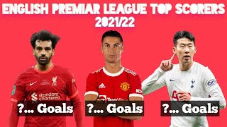 English Premier League ► Top Scorers 202122 ● HD [upl. by Sapphera632]