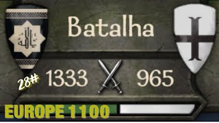 28 BATTLE VS SALADIN LORDS 965 X 1333 MOUNTampBLADE 2 EUROPE 1100 PT BR GAME PLAY [upl. by Shanan]