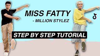 Miss Fatty  Million Stylez EASY DANCE TUTORIAL Beginner Friendly [upl. by Skurnik751]