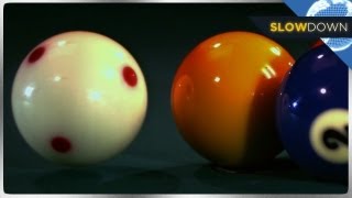 Amazing Billiard Shots in SLOW MOTION [upl. by Auqined954]