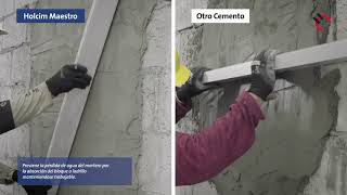 HOLCIM MAESTRO VS OTROS CEMENTOS  Dosificaciones pegado y más [upl. by Hedda613]