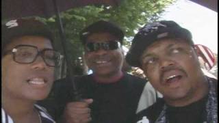 Three 6 Mafias DJ Paul jokes with DJ Boogaloo of Hot 107 and DJ Spanish Fly behind the scenes [upl. by Wassyngton]