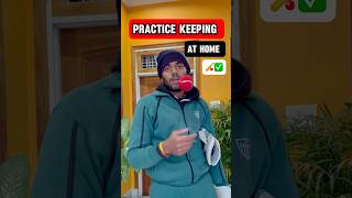 Wicket keeping practice 😍🏏  Top Drills at home 🏠  you must try  cricket shorts [upl. by Naji]