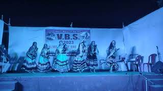 VBS 2023 Dance Performance on main yeshu ki joganiya st Michaels Church Durgapur [upl. by Yim]