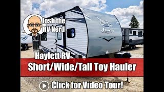 2020 Jayco Octane 161 Tiny Travel Trailer Toy Hauler [upl. by Lidaa]