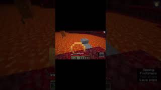 How To See Everything Under Lava In Minecraft 117 shorts [upl. by Teresina634]