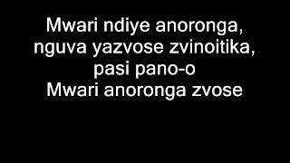 Zimbabwe Catholic Shona Songs  Zvinhu Zvose Pasi Pano with LYRICSwmv [upl. by Olimreh]